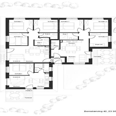 Kuestenwohnung In Διαμέρισμα Zierow